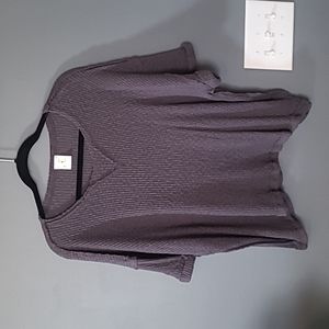 Grey Short Sleeve Top